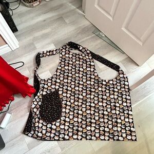 Cat feline Print Apron